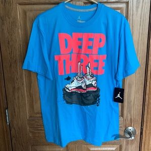 Jordan “Deep Three” t shirt. New with tags!
